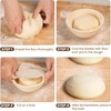 Bread Proofing Baskets Set of 6 Banneton Baskets Dough Fermentation