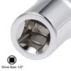 sourcing map 1/2-Inch Drive by 20mm Deep and Shallow Socket