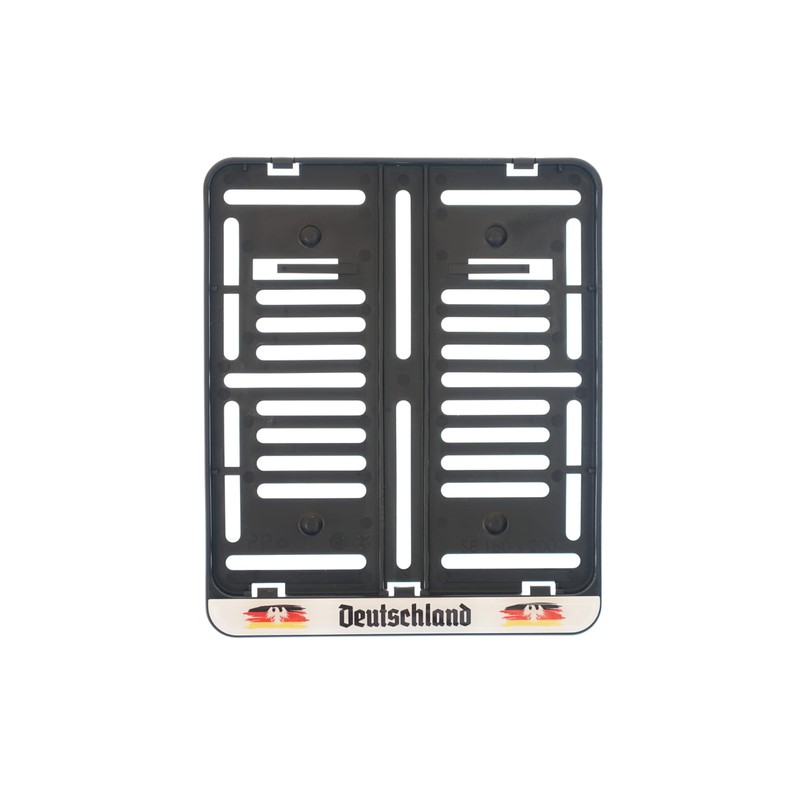 1 x License Plate Holder with 3D Germany Flag Stripes