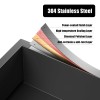 LED Bathroom Shower Wall Niche 12x12 Inch Waterproof IPX65 Stainless