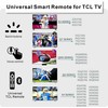 Smart Voice Replacement for TCL TV Remote, Motion Backlit, Voice,