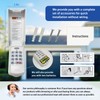 XDTKML Universal Garage Door Opener Keypad Compatible with Genie/Liftmaster/Chamberlain/Craftsman/Linear/Wayne Garage