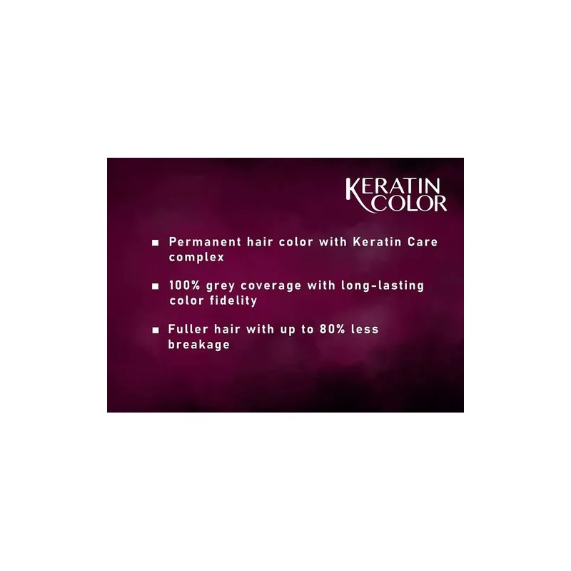 Schwarzkopf Keratin Color Permanent Hair Color Cream, 5.0 Me