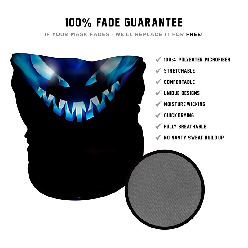 Fast Mask - Breathable Fabric Face Mask, 100% Polyester Microfiber