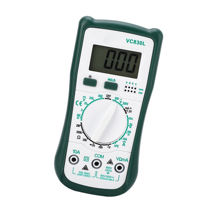 Digital Multimeter Pocket Mini Electrical Tester for Voltage Current Resistance