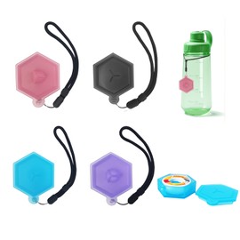 Storage Pod Case Pack of 4, Storage Box Flavour Pods, Aroma Box Hygienic, BPA-Free, Storage of Aroma Pods for Air Up Bottles, 4 Colours to Choose From (Blue/Purple/Pink/Black)