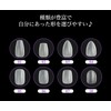 KOYOKOMA ネイルチップ マット 透明 クリア 300枚 15サイズ オーバル ロング ラウンドロング