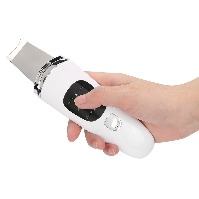 Face Skin Scrubber Vibration Face Peeling Machine Ultrasonic Exfoliating Skin‑Care