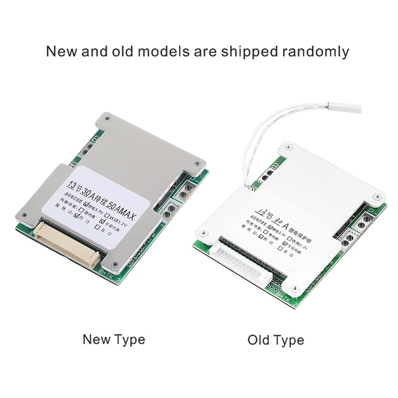 13S 30A Lithium Battery Charging Protection Board Precision BMS PCB