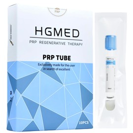 HGMED HGMED 10 Tubes PRP Tubes ACD Solution A and Gel 10 mL prp (10ml), Off White