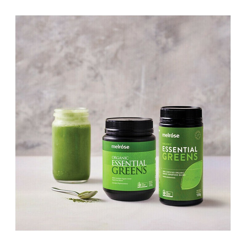 Melrose Organic Essential Greens Powder, 200g