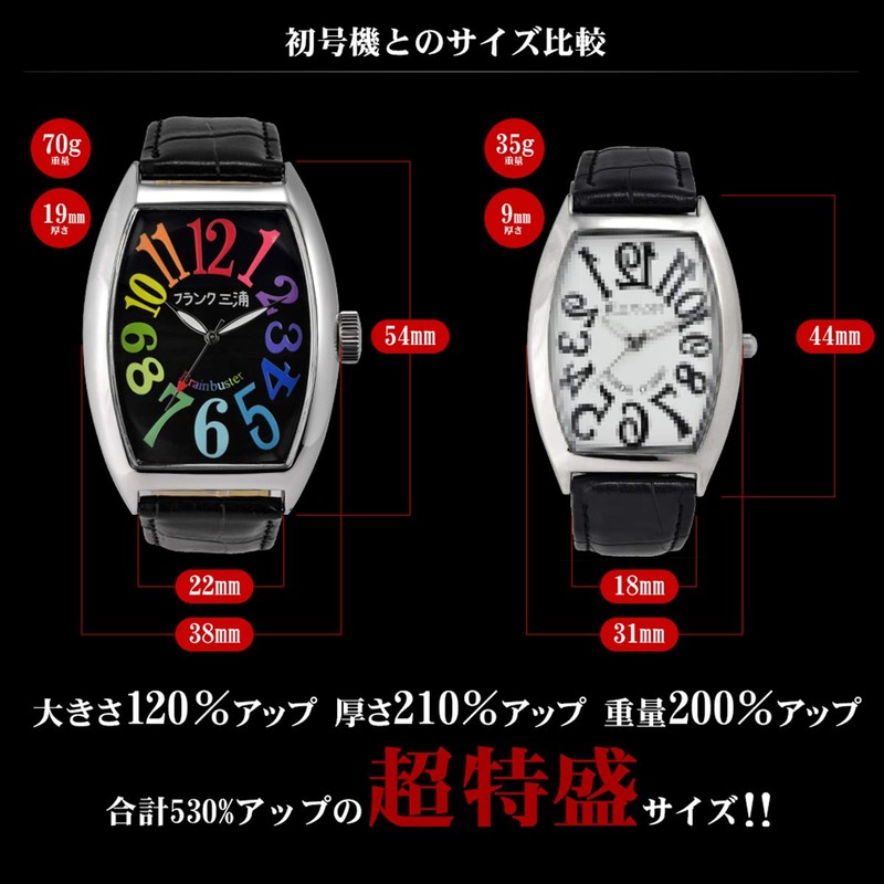 Frank Miura FM06K-W Magnum Wristwatch, White