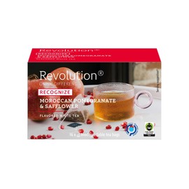 Revolution Recognize White Tea, White Tea, Pomegranate & Safflower, 0.9 oz (24 g), 0.05 oz (1.5 g) x 16 Bags