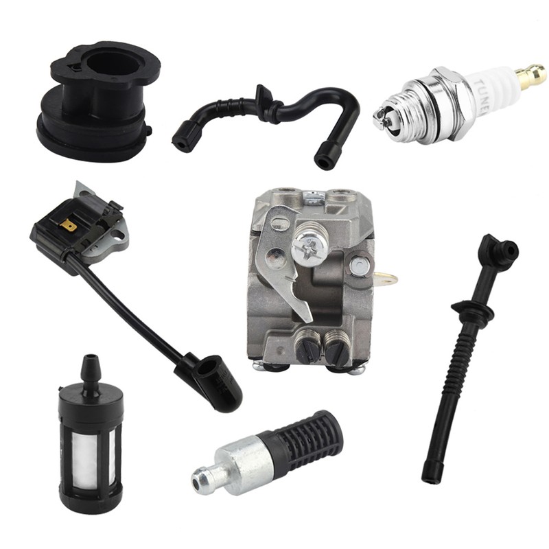 Carburetor Ignition Coil Carb Set for Stihl Walbro 017 018