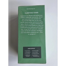 Eclat Clarifying Toner With Cactus Water Salicylic Acid BHA & Niacinamide 6.7oz