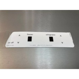 Frigidaire 241604005 Refrigerator Interface, Label only, OEM part, brand new