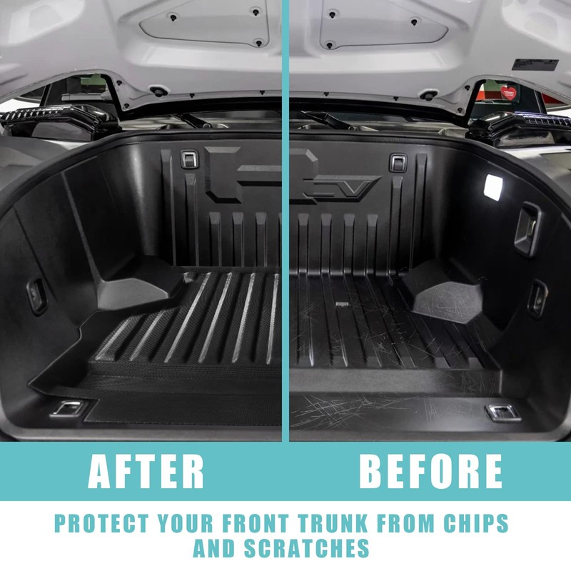 BestEvMod Front Trunk Frunk Mat Compatible with 2026 2025 2024