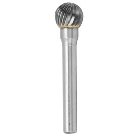 Single Cut Burr Ball Shape Carbide Rotary File Professional for Woodworking Engraving Drilling