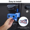 8PCS Door Hinge Cover Trim Accessories for 2018-2024 Jeep Wrangler