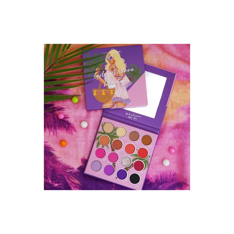 Paleta De Sombras Girls Just Wanna Have Sun De Kara