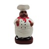 ACK Happy Bistro Chef Hand Painted Ceramic Utensil Jar, Utensil