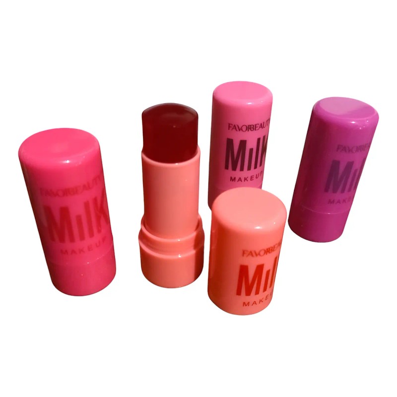 Pack Con 4 Rubores De Gelatina Favor Beauty Milk