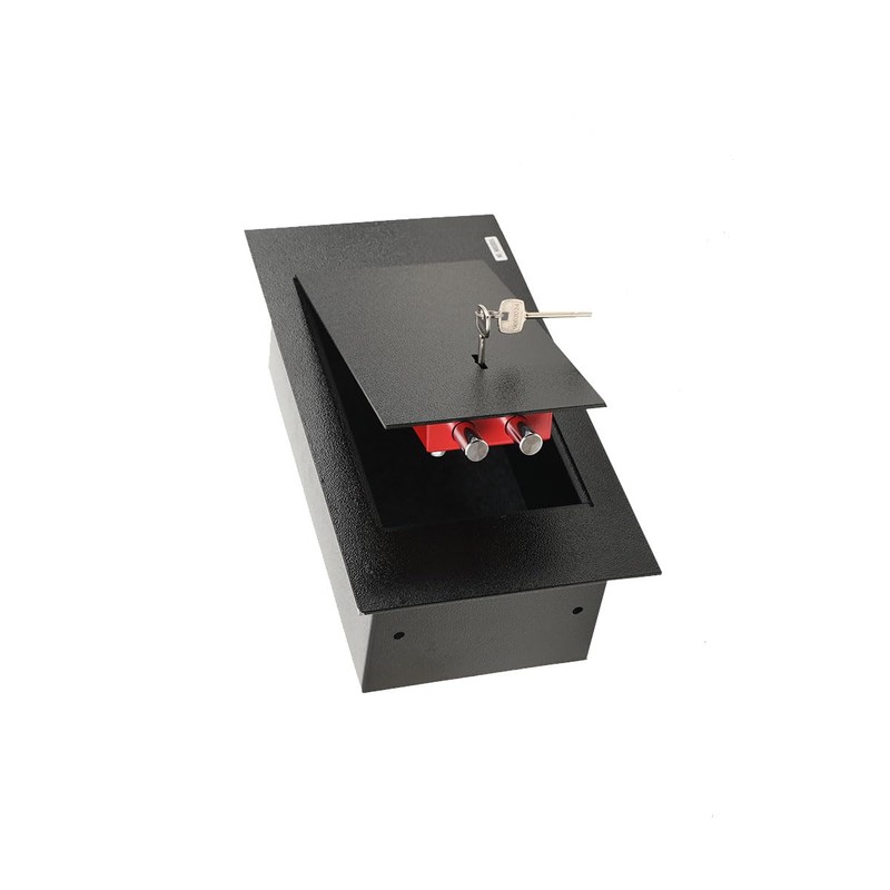 Cozyel Hidden Security Floor Safe w/Key Lock, Floor Safe In-Ground