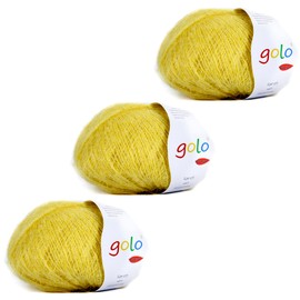 Golo 3Balls - Hilo de lana de cachemira para tejer a mano