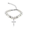 Zuo Bao Christening Gift Pearl Bracelet with Cross for First