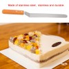 Espátula de Acero Inoxidable para Pasteles, Espátula de Angulo, Espátula