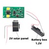 Solar Light Control Panel, 1.2V 2 Set Solar Light Controller