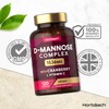 D-Mannose & Cranberry 1536mg | 3-in-1 D-Mannose Capsules with Vitamin