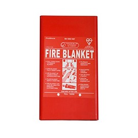1m x 1m Hard Case Fire Blanket (Kitemarked)