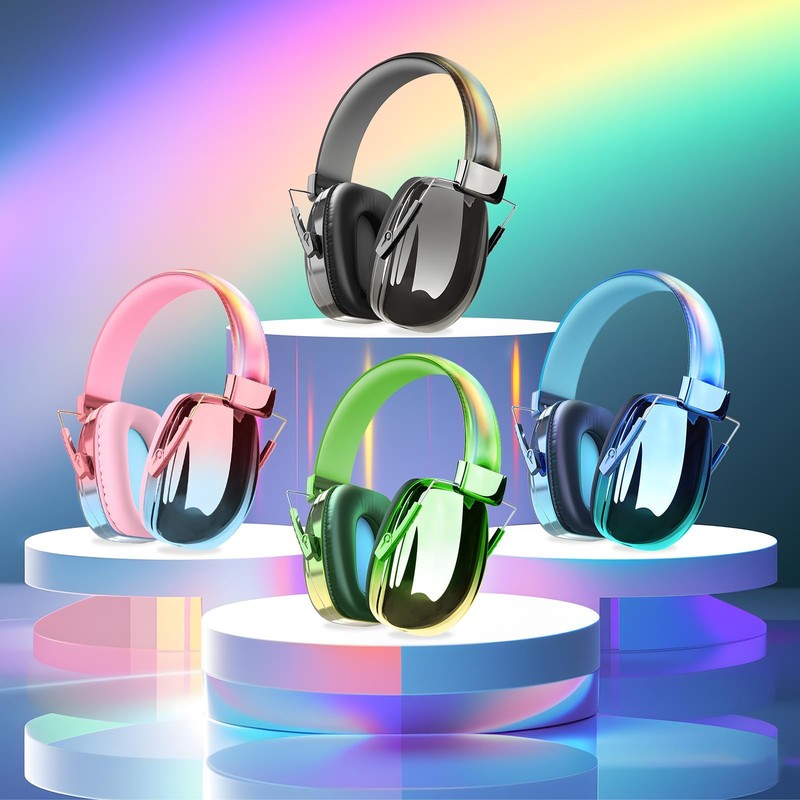 QearFunXD Earmuffs for Children, Soundproofing, Sound Insulation, Hearing Protection, Hearing