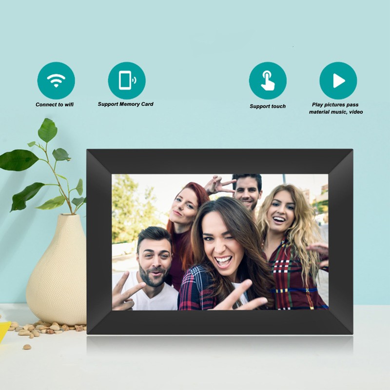 8in WiFi Digital Picture Frame IPS Touch Screen Share Photos