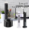 Sxhlseller Oscillating Tower Fan, Bladeless Fan, Quiet Office Fan with