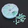2Boxes Gradient Imitation Pearl Semicircular Nonporous Flat Back Decorative Accessories