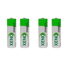 【4 Pack】 XL-060F Battery 3.6V 2400mAh AA PLC Lithium Battery for Xeno 3.6V XL-060F Energy Non-Rechargeable Battery