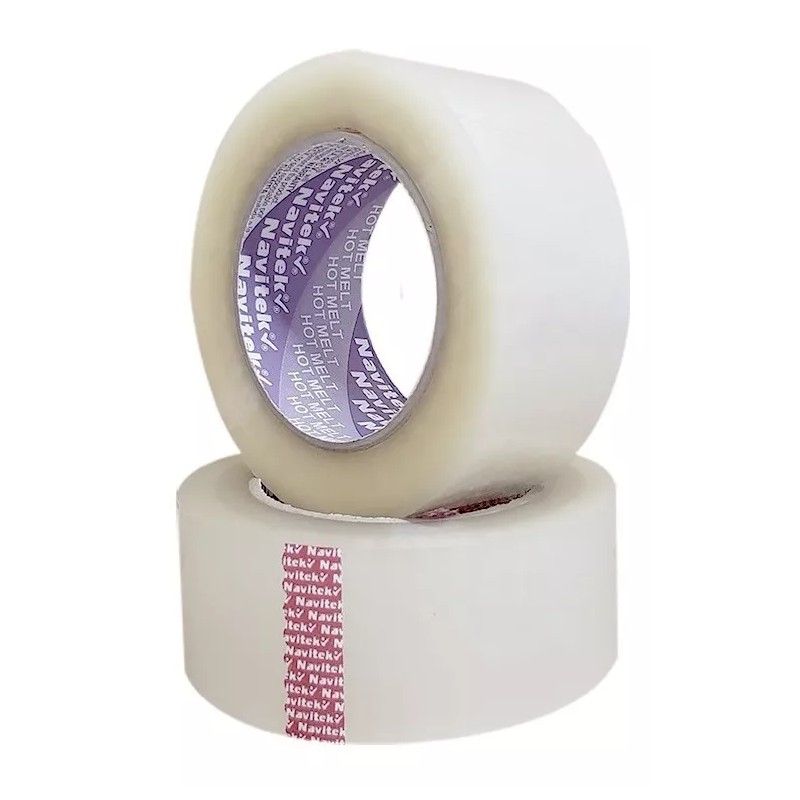 Navitek Cinta Empaque Transparente Navitek Hotmelt 48 Mm X 150