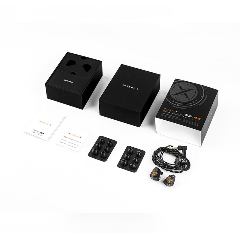 ooopusX Op.22 Earphpne 2DD 2BA Drivers in-Ear Monitors with Adjustable