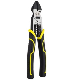 3 in 1 Multifunction Wire Cutters Heavy Duty,8 inch Linemans Pliers Diagonal Cutting Pliers, Wire Stripper,Flush Cutters Chrome Vanadium Steel Forged