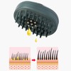Scalp Applicator Comb Metal ABS Portable Electric Hair Treatment Head
