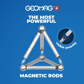 Geomag Pro L New York SKYLINE-174 pcs, GMR04, Multicoloured