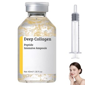 Silk Peptide Treatment Ampoule, Deep Collagen Multi Peptide Serum, Lifting, Hydrating, Hydrating for All Skin Types (1Pcs-A)