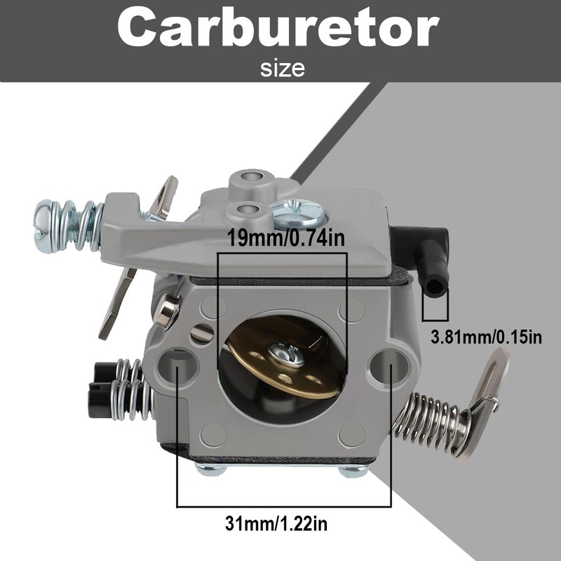 ZAMDOE MS250 Carburetor for Stihl MS210 MS210C MS230 MS 250