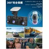 HUPEJOS Dash Cam Front and Rear 360 Degree Camera 4