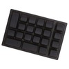 21 Key Numeric Keypad RGB Backlit Ergonomic Small Mechanical Numpad
