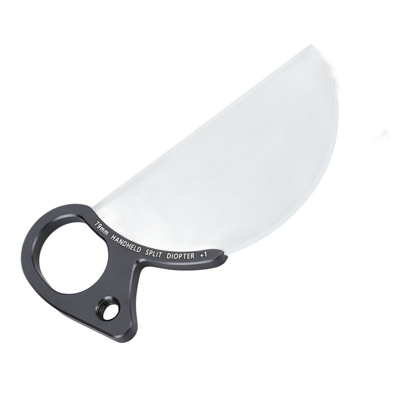 Handheld Split Diopter Filter 79mm Foreground +1 Blur Optical Glass