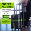 Untethered Luggage Straps | TSA-Approved Suitcase Belts with Heavy-Duty Buckles.