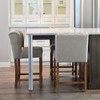 QLLY 28 inch Adjustable Metal Desk Legs, Office Table Furniture